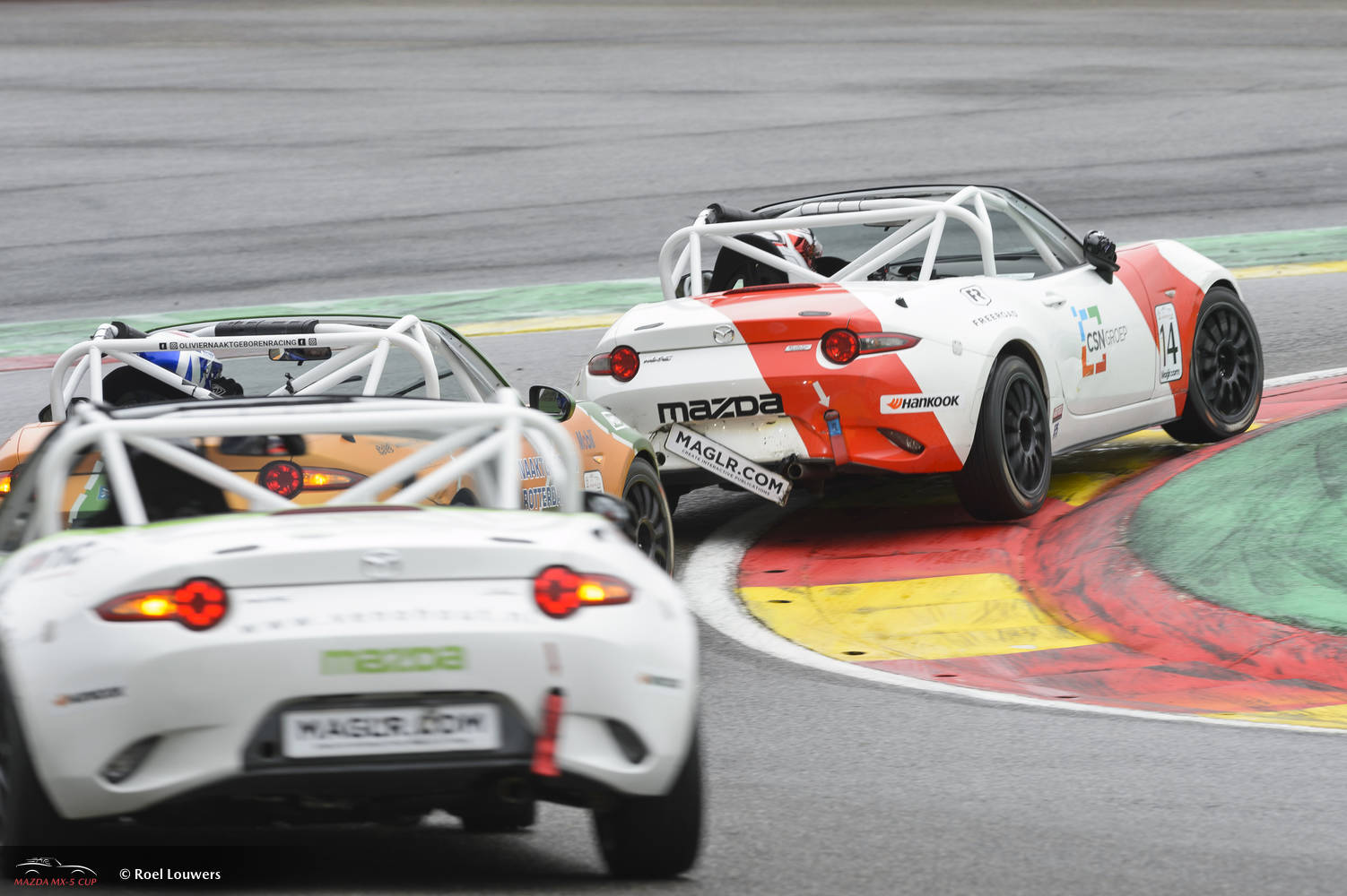 TCR 500 Spa 2019 Roel Louwers Betcity Mazda MX5 Cup