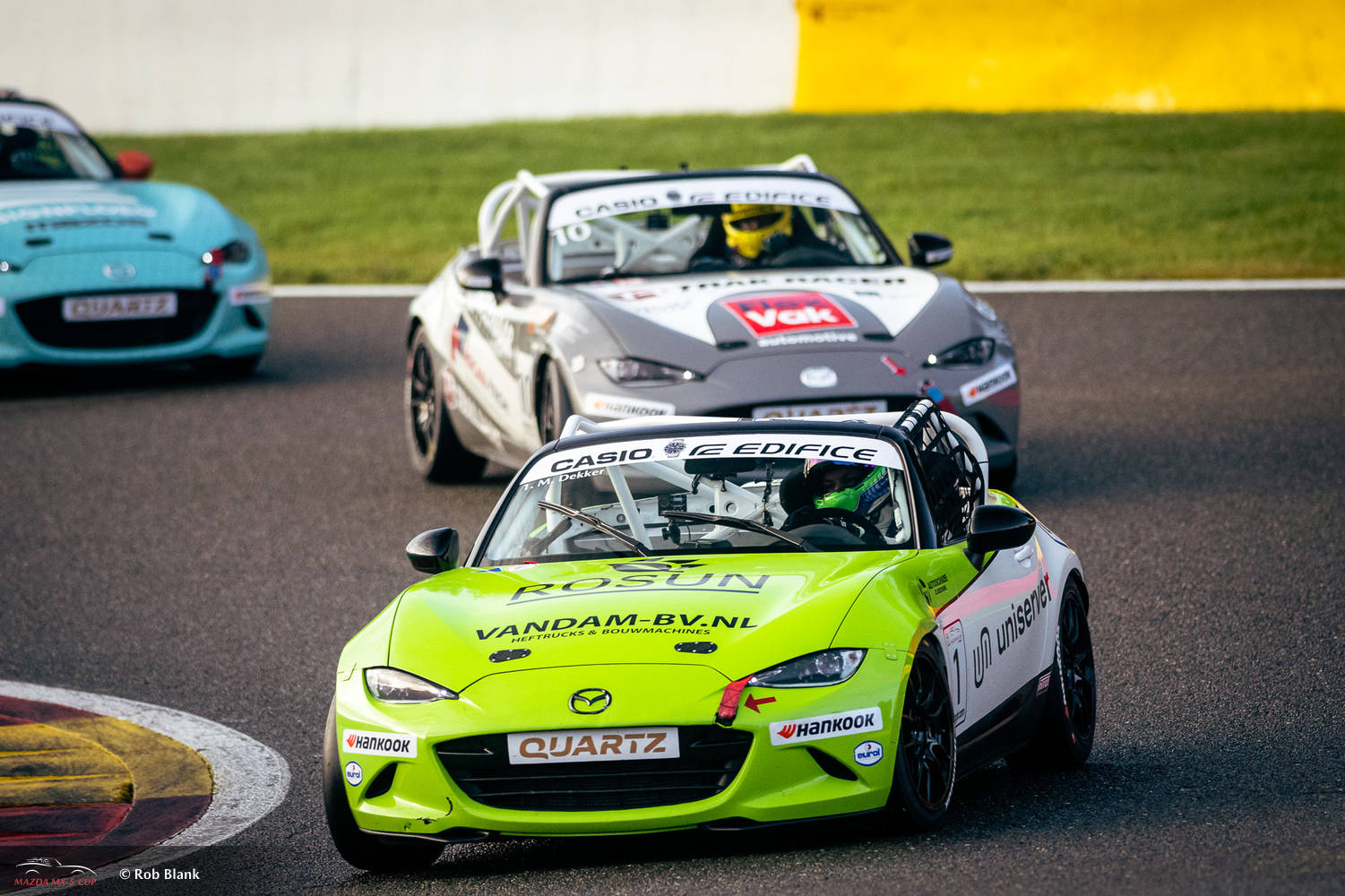 Het spel is op de wagen. De beslissingen vallen in Assen - Mazda MX-5 Cup