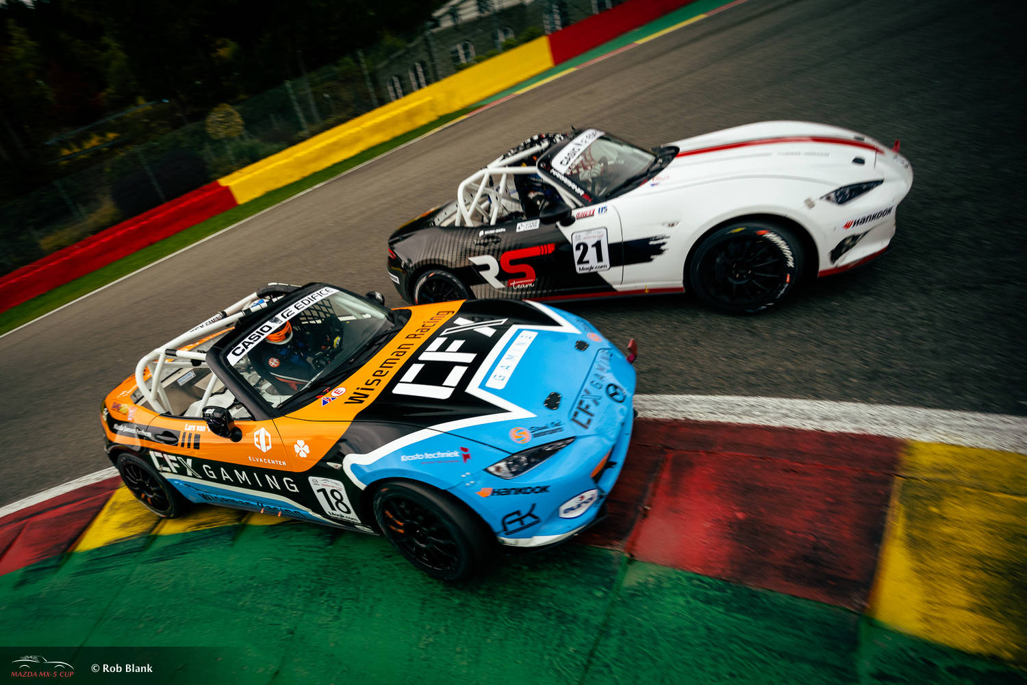 Het spel is op de wagen. De beslissingen vallen in Assen - Mazda MX-5 Cup